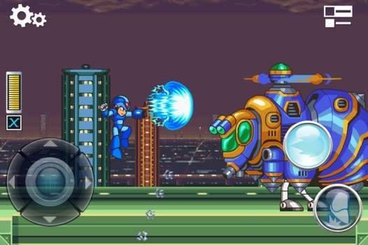 ロックマンX　　プレイ画面