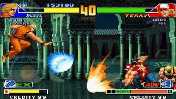 THE KING OF FIGHTERS '98　プレイ画面