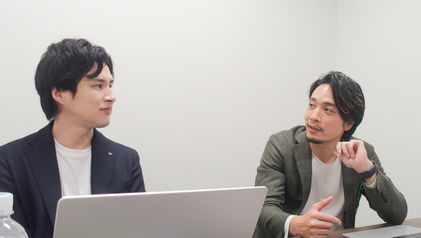 谷口氏と山崎氏の画像