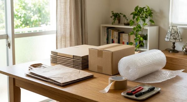 梱包方法 専用の箱は必要？