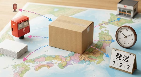 ゆうゆうメルカリ便は何日で届く？