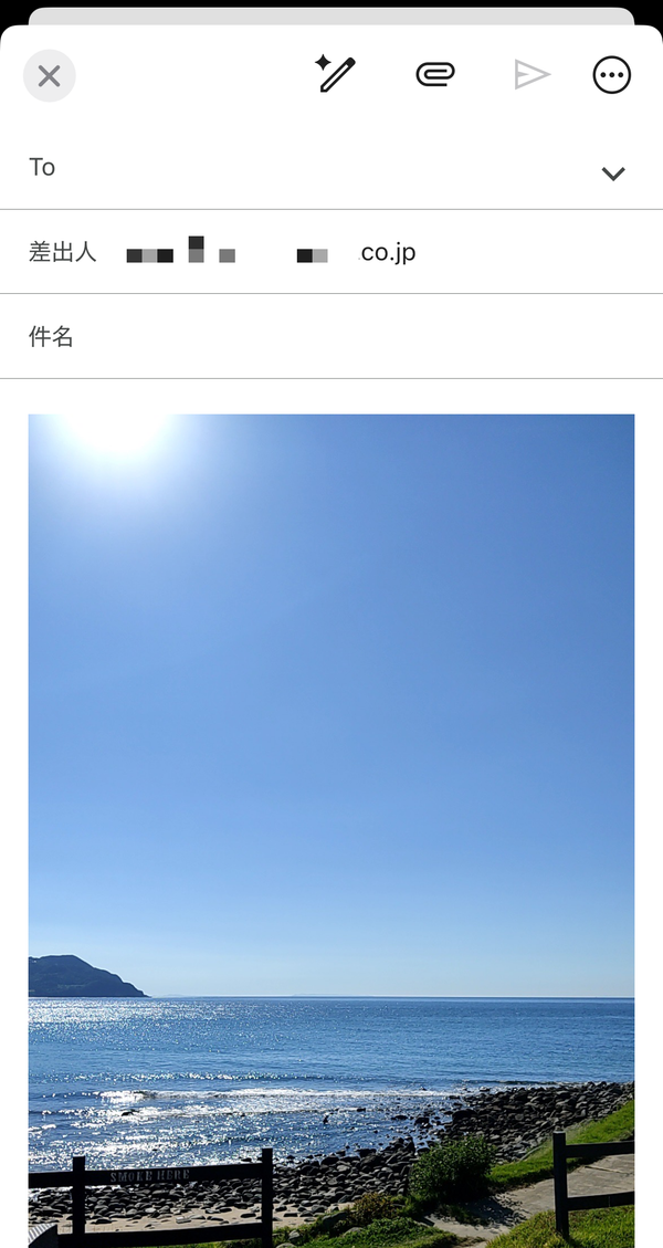 Gmail 画像 共有