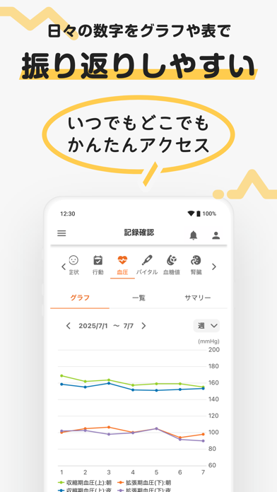 「Welbyマイカルテ」のスクリーンショット 3枚目