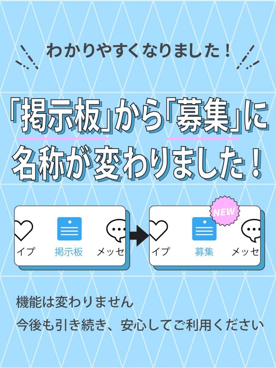 掲示板名称変更