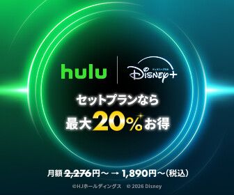 Huluディズニープラスセットプランの画像