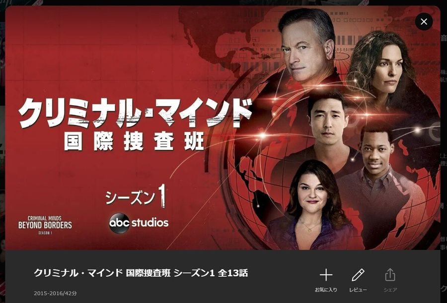 クリミナル・マインド 国際捜査班