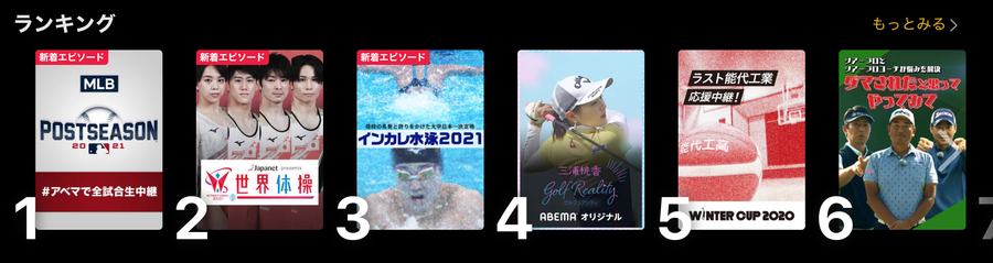 ABEMAプレミアム　スポーツ