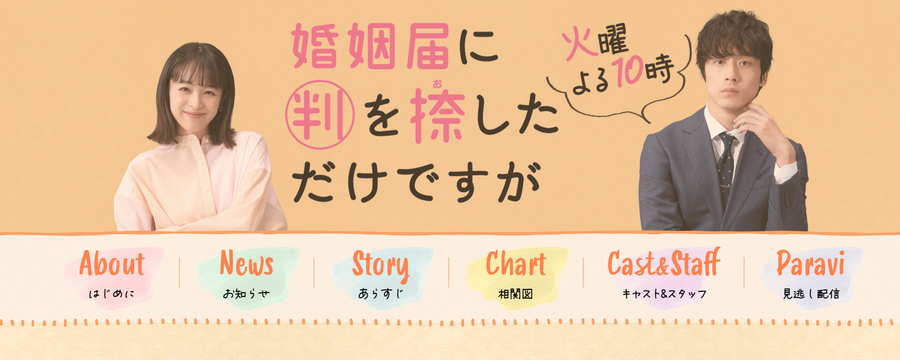 『婚姻届に判を捺しただけですが』の公式トップ