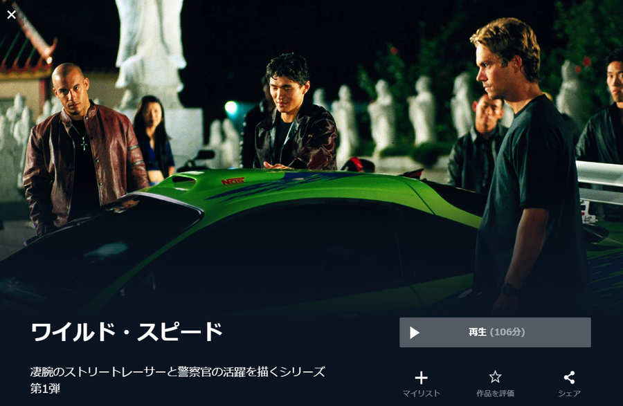 ワイルド・スピード