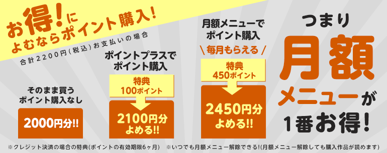 コミックシーモアのポイント