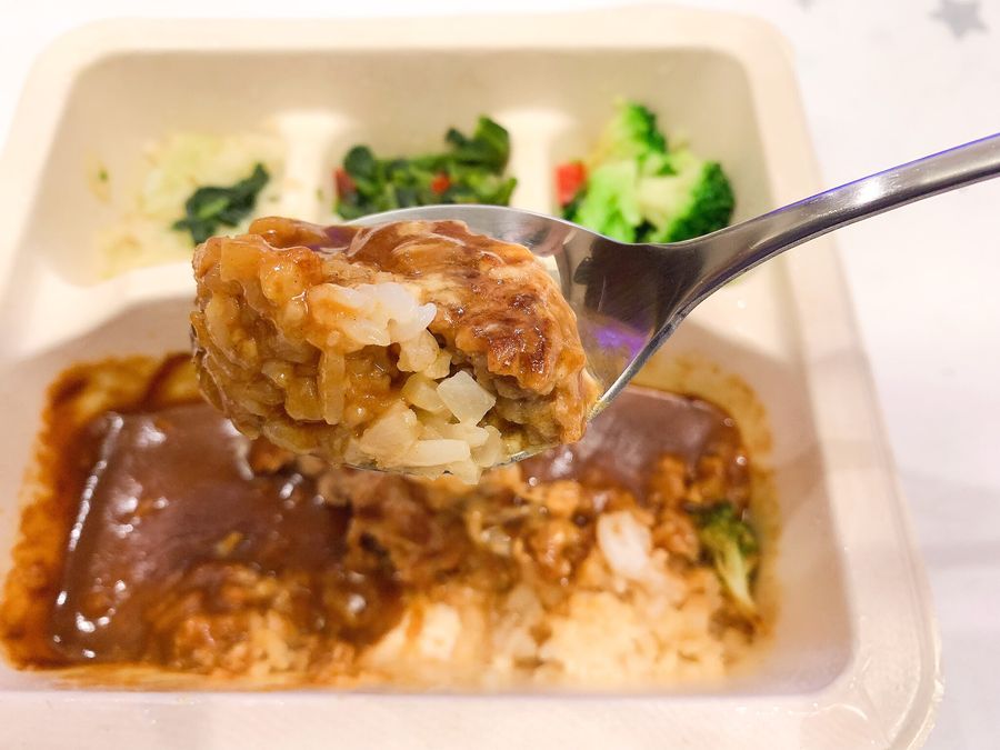 CoCo壱番屋ハンバーグチーズのビーフカレー