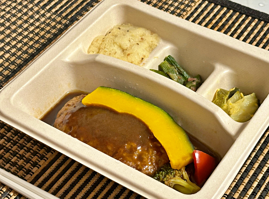 ナッシュのお弁当の基本構成は主菜1種＋副菜3種