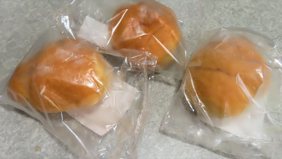 バターロールのパッケージ