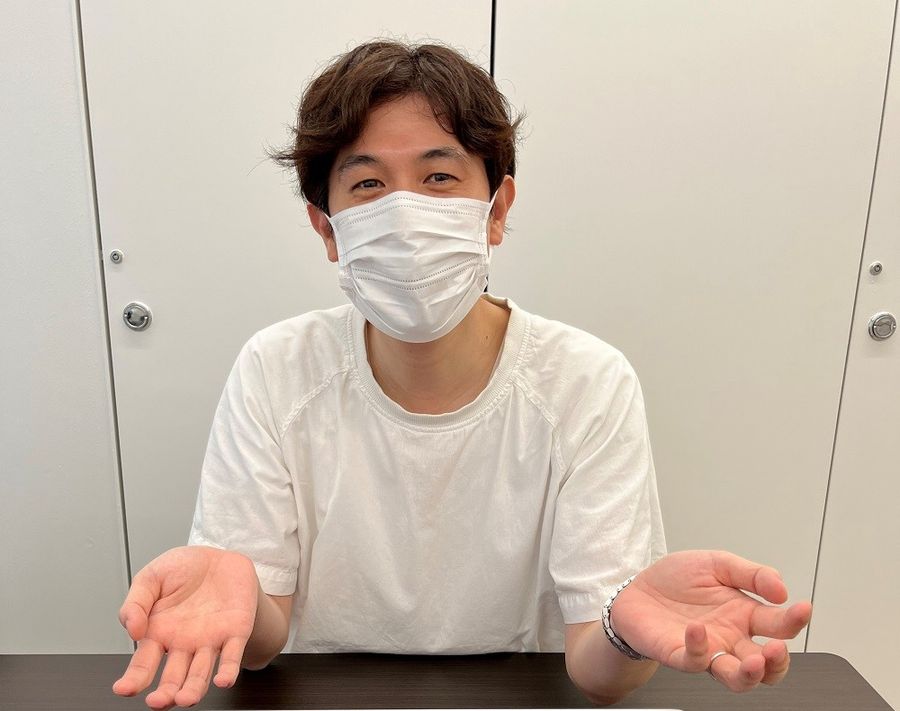 アンジュに取材