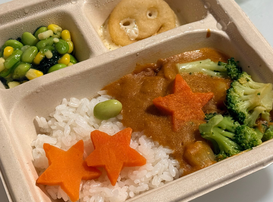 三ツ星ファーム　お子さまプレート ニコニコ甘口カレー