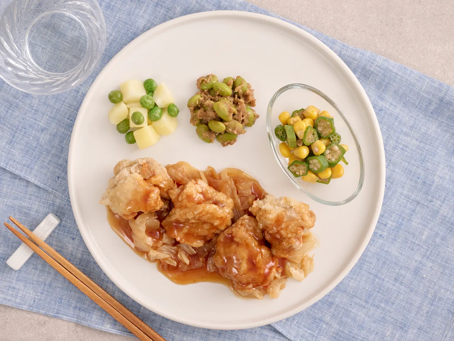 コクと旨味のスイートチリカラアゲ