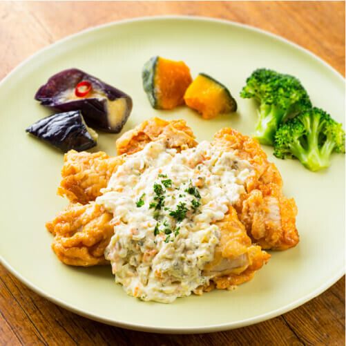たっぷりタルタル国産鶏肉のチキン南蛮の画像