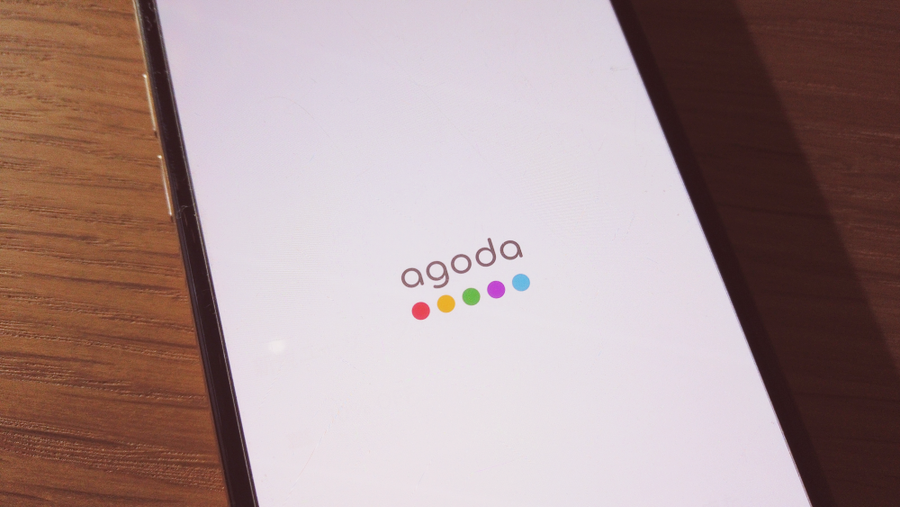 agodaのスマホホーム画面