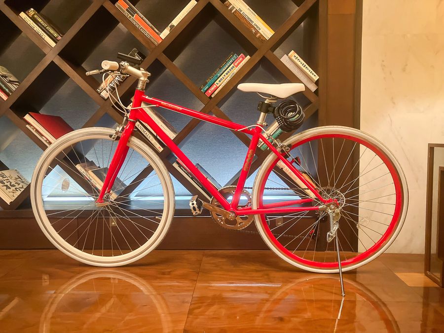 Amazonで購入した自転車