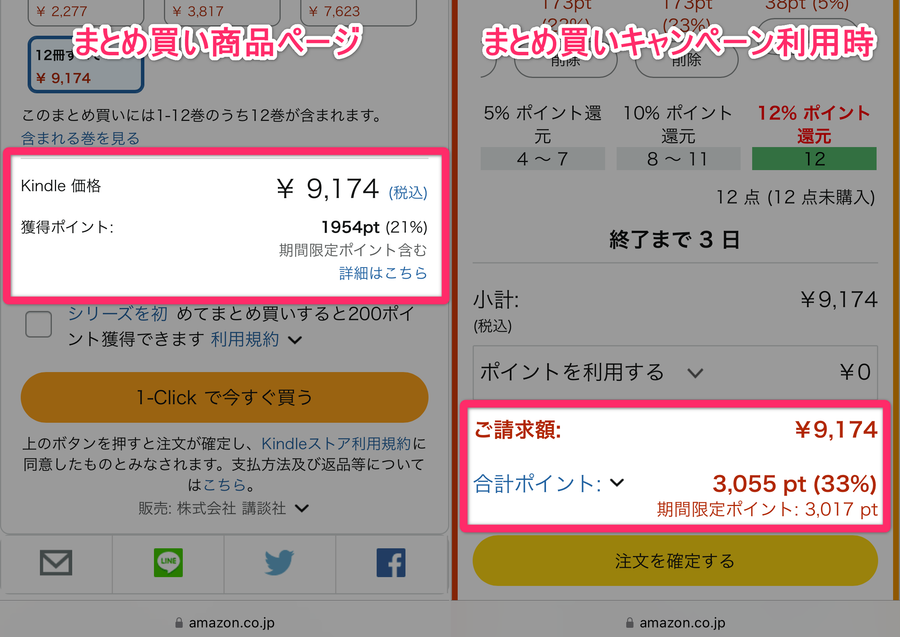 まとめ買いキャンペーン