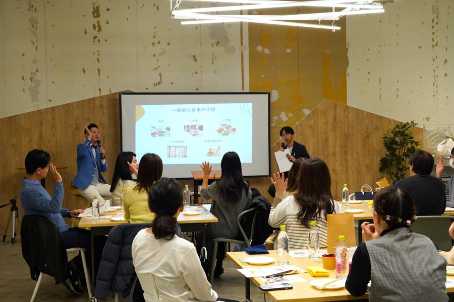 #宅食マルシェ_イベントレポート_当日の会場の様子