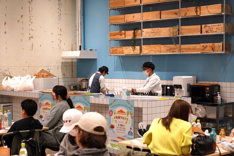 #宅食マルシェ_イベントレポート_当日の会場の様子3
