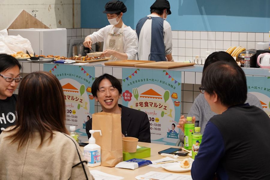 #宅食マルシェ_イベントレポート_当日の会場の様子12