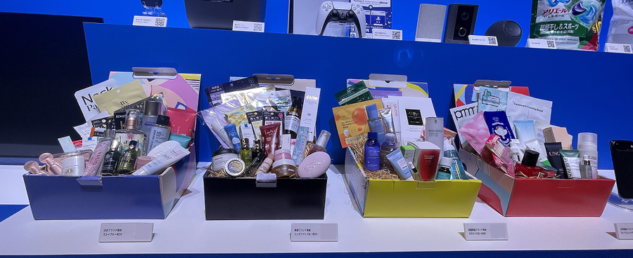 Amazon Primeday 2026記者発表会の画像 Amazon Beauty Collection Box