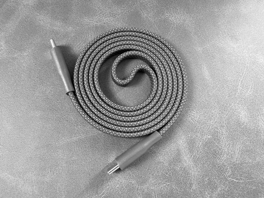CIO フラットスパイラルケーブル CtoC 1m (Type-C/USB-C)