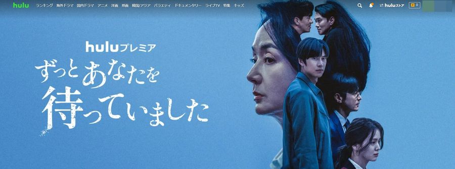 Hulu ずっとあなたを待っていました 視聴ページ