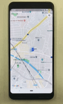 ダブルタップのgif