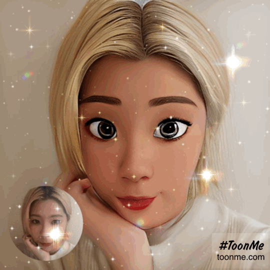 『ToonMe』を使用した加工例