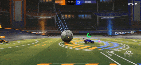 Rocket League Sideswipeのゲーム画面