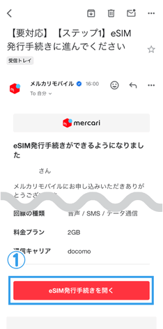 申込みの手順