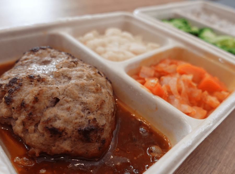 DELIPICKSサブスクリプションのハンバーグアップの画像